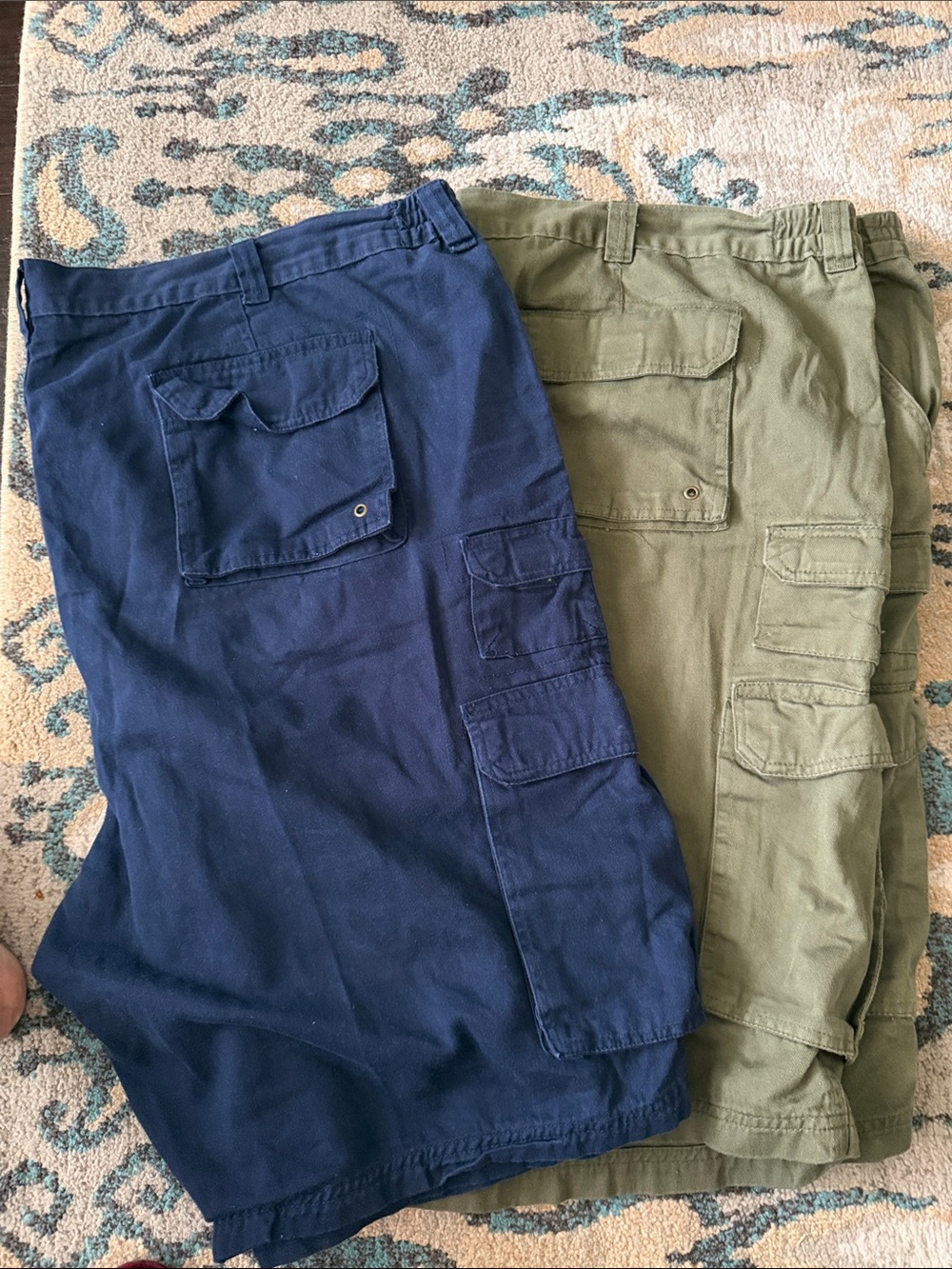 Men's Cargo shorts - Navy & Olive Utility Short